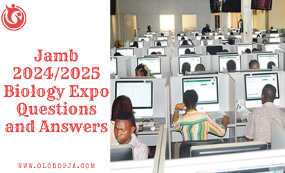 Jamb 2024/2025 Biology Expo Questions and Answers